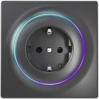 FIBARO Walli Outlet F / Z-Wave Plus, Smart Home Intelligente Steckdose Typ F, Anthrazit, FGWOF-011-8 - Super Angebot