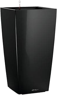 LECHUZA CUBICO Premium 40 schwarz hochglanz 18196 - Amazon Angebot