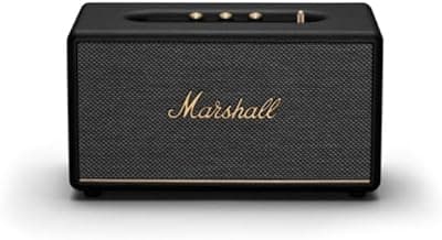 Marshall Stanmore III Bluetooth-Lautsprecher – Schwarz - Amazon Angebot