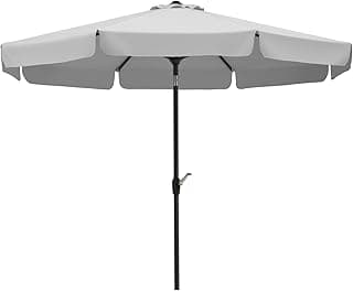 Schneider Sonnenschirm Orlando, silbergrau, 270 cm rund, 783-14, Gestell Alu/Stahl, Bespannung Polyester, 5.7 kg - Details ansehen