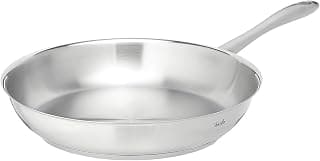 Fissler Catania/Edelstahl-Bratpfanne (28 cm) – robuste, unbeschichtete Pfanne aus hochwertigem 18/10 Edelstahl, thermic-Boden, hitzebeständig bis 230 °C, induktionsgeeignet - Top Deal
