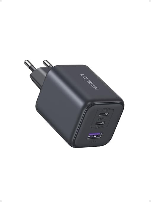 UGREEN 45W USB C Ladegerät 3-Port PPS Schnellladegerät 30W PD Netzteil GaN Charger Adapter kompatibel mit Galaxy S25 Ultra, S24, iPhone 17 Pro Max, MacBook Air, iPad, Tab A8, Pixel 9, HomePod - Günstig online kaufen