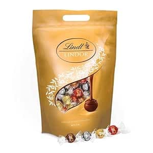 Lindt Schokolade | 2KG Beutel | LINDOR | Kugeln | Pralinengeschenk | Großpackung | Schokoladengeschenk | Enthält: Milch, Weiß, 60% und Haselnuss - Günstig online kaufen