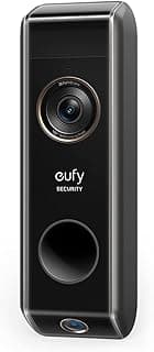 eufy Security Video Doorbell S330 Dual Camera (mit Akku), Zusatzkamera, Akkubetriebene Video-Türklingel, Bewegungssensor, Paketerkennung, 2K HD, Gebührenfreie Nutzung - Top Deal