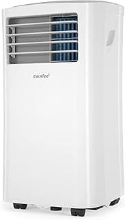 Comfee Mobiles Klimagerät MPPH-09CRN7, 3-in-1 Klimaanlage mit Abluftschlauch, Kühlen&Entfeuchten&Ventilieren, 9000 BTU, 2.6kW, für Räume ca. 80m³(31㎡), EEK A - Produktbild