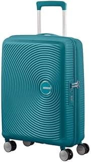 American Tourister Soundbox - Spinner S Erweiterbar Handgepäck, 55 cm, 35.5/41 L, Grün (Jade Green) - Top Deal