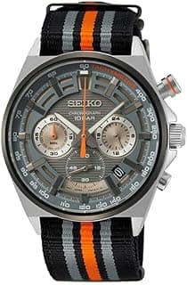 Seiko Herren-Uhr Quarz Edelstahl mit Textilband SSB403P1 - Günstig online kaufen