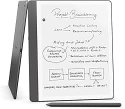 Zertifiziert und generalüberholt Amazon Kindle Scribe (32 GB) – Neuartiges Display mit gleichmäßigem Rahmen | Direktes Schreiben in Büchern und Dokumenten | Mit Premium-Eingabestift – Anthrazit - Amazon Angebot