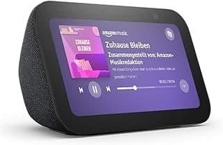 Echo Show 5 (Neueste Generation) | Kompakter smarter Touchscreen mit Alexa zum Steuern deines Smart Homes und mehr | Anthrazit - Super Angebot