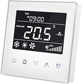 MCO Home Smart Fan Coil Thermostat fur 4 Leitungsrohre, 230 V, weiß, MH8-FC4 - Details ansehen