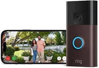 Ring Akku-Videotürklingel (Battery Video Doorbell) (2024) | WLAN-Videotürklingel-Sicherheitskamera, Selbstinstallation (in 5 Minuten) | mit eingebautem Akku I Privatsphäre-Einstellungen - Super Angebot