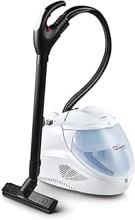 Polti Vaporetto Lecoaspira FAV30, Dampfreiniger und Staubsauger mit Wasserfilter, Doppelfunktion, Gesamtleistung 2450 W, Maximaler Kesseldruck 4 Bar, Sicherheitsverschluss, Weiß - Details ansehen