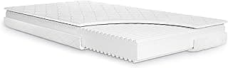 Julius Zöllner Jugendmatratze Basic Junior – Hochwertige Juniormatratze, Formstabiler Komfortschaum mit Wellenprofil, OEKO-TEX Standard 100, Made in Germany, Größe 140x200cm - Amazon Angebot