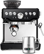 Sage - The Barista Express - Kaffeemaschine mit manuellem Milchaufschäumer & Mahlwerk - Automatisches Mahlen, individueller Milchschaum - Schwarzer Trüffel, Milchkännchen mit Temperaturregelung - Günstig online kaufen