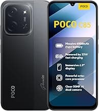 XIAOMI Poco C85, Smartphone 8+256GB, Handy mit Android, 6,9 120Hz Display 7,99mm Design, MediaTek Helio G81-Ultra Octa-Core, 50MP AI-Zweifach-Kamera, 6000mAh, Schwarzn - Günstig online kaufen