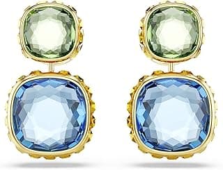 Swarovski Chroma Kollektion, Kissenform-Schliff, Mehrfarbig, Goldfarben plattiert - Top Deal