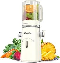 Zasmira Entsafter Slow Juicer mit hohem Drehmoment und 120MM-Einfüllschacht, Kein Vorschneiden entsafter für gemüse und obst, 99,6% Saftreinheit, 1,5L, REV-Modus, einfacher zu reinigen - Günstig online kaufen