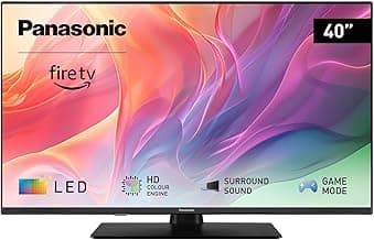 Panasonic TV-40S55AEZ, S55A Serie 40 Zoll Full HD LED Smart TV, 2024, Fire TV, HD Color Engine, HDR, Alexa Sprachsteuerung, Gaming-Modus, Media Player, für EIN außergewöhnlich visuelles Erlebnis - Details ansehen