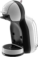 NESCAFÉ Dolce Gusto Mini Me Von Krups, kleine automatische Kapselkaffeemaschine, heiße und kalte Getränke, 15 Bar Druck, 0,8 Liter Wassertank, Eco-Mode, Arctic Grey/Schwarz, KP123B - Jetzt günstig kaufen