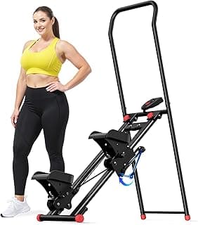 MERACH 2025 Neues Stair Stepper für Home Gym Übung,Vertical Climber Maschine für Ganzkörper-Workout,Compact Folding Cardio Übung Climber mit erweiterten Schrittweite,verstellbare Lenker & Pedale - Günstig online kaufen