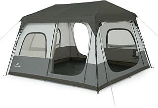 Naturehike Cape 8.3㎡ & 12.9㎡ Großes Zelt 6-8 Personen Camping Wasserdicht Zelt Familienzelt Tunnelzelt PU3000mm für Familienreisen, Camping, Autofahrten und andere Outdoor Aktivitäten - Stark reduziert