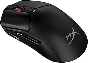 HyperX Pulsefire Haste 2, Wireless Gaming-Maus, Dual Mode (2,4 GHz/Bluetooth), 26K Sensor, 26.000 DPI, Bis zu 100 Std Akkulaufzeit, 6 Programmierbare Tasten, RGB, PC/PS5/PS4/Xbox-kompatibel, Schwarz - Super Angebot