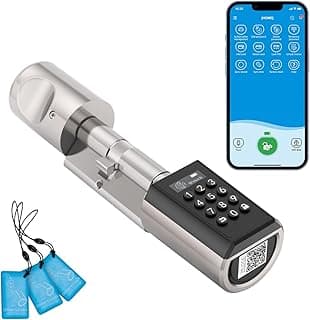 WELOCK PCB41 Elektronisches Tür-Schließzylinder Haustür mit Zahlencode RFID-Karte APP Wi-Fi Türschloss Code Verbindung für 50-100mm Tür IP65 Einfache Installation - Amazon Angebot