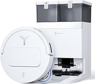ECOVACS DEEBOT T50 PRO Omni Gen2 Saugroboter mit Wischfunktion, Ausfahrende Seitenbürste und Wischmopp, 21.000 Pa, Auto Zugabe von Reinigungslösung, Moppwäsche mit 75°C heißem Wasser, Ultradünn 81 mm - Top Deal