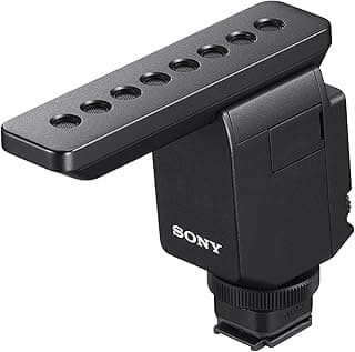 Sony ECM-B1M, Kompaktes Shotgun Mikrofon, Super-Richtcharakteristik, Leicht & Tragbar, Ideal für Kameras, Vlogs, Interviews, Content Kreation - Günstig online kaufen