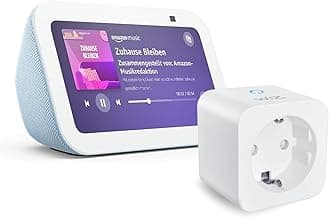Echo Show 5 (Neueste Generation) | Graublau + WiZ Smart Plug, Funktionert mit Alexa - Smart Home-Einsteigerpaket - Jetzt günstig kaufen
