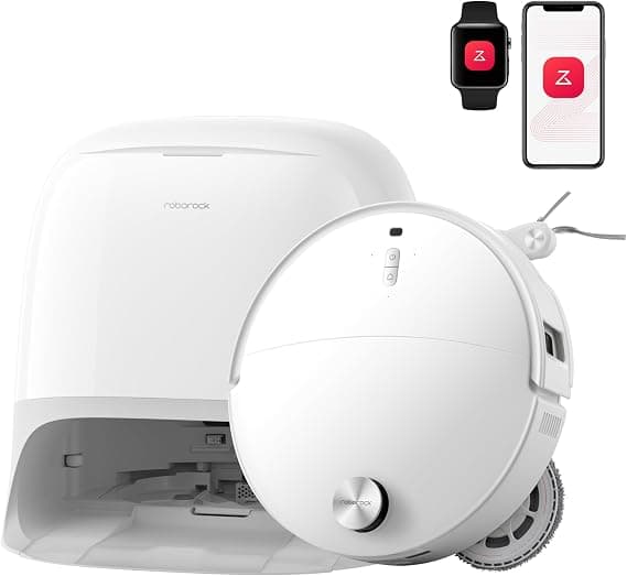 roborock Qrevo Curv 2 Pro Saugroboter mit Wischfunktion&Hebarem Wischmopp, 25.000 Pa HyperForce Saugkraft, Dual Anti-Tangle-System, 100°C Heißwasser-Moppwäsche, Reactive Al-Hinderniserkennung (Weiß) - Amazon Angebot