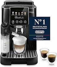 De’Longhi Magnifica Start - Perfetto Kaffeevollautomat mit LatteCrema-Milchaufschäumer, 4 One-Touch-Getränke, Cappuccino, Espresso Kaffeemaschine, Soft-Touch-Bedienfeld, Schwarz (ECAM220.91.B) - Günstig online kaufen