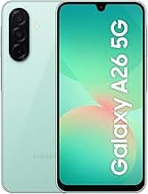 Samsung Galaxy A26 5G AI Smartphone ohne Vertrag, Simlockfreies AI Handy mit Android, 6 GB RAM, 128 GB Speicher, 50-MP-Kamera, Mint, 2,5 Jahre Herstellergarantie [Exklusiv auf Amazon] - Produktbild