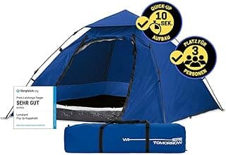 Lumaland Pop Up Camping Zelt | 2-3 Personen Kuppelzelt 215 x 195 x 120 cm| 4 Jahreszeiten Igluzelt | Outdoor Trekking & Festival Wurfzelt | Leicht, Wasserdicht & Robust | Aufbau simpel, schnell - Günstig online kaufen