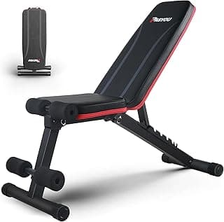 PASYOU Hantelbank Klappbar Verstellbar, Multifunktions Trainingsbank Schrägbank für Ganzkörper-workout，8 in 1 Fitnessbank für zu Hause oder im Fitnessstudio, 230kg Gewichtskapazität PA300 - Günstig online kaufen