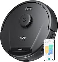 eufy L60 Saugroboter, Ultra Starke 5.000Pa Saugkraft, Staubsauger Roboter mit iPath Laser-Navigation, für gründliche Bodenreinigung, App-Steuerung, ideal für Haare, Teppiche, Hartböden - Super Angebot