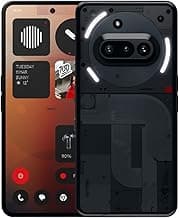 Nothing Phone (3a) 128 GB - Handy mit Essential Space, 50-MP-Hauptkamera, 32-MP-Frontkamera, 30-facher Ultra-Zoom, 8 GB RAM, Langer Akkulaufzeit und 6,77 Zoll Flexibles FHD+ AMOLED-Display - Schwarz - Produktbild