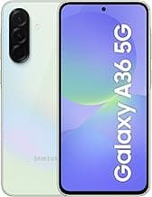 Samsung Galaxy A36 5G AI Smartphone ohne Vertrag, Simlockfreies AI Handy mit Android, 6 GB RAM, 128 GB Speicher, 50-MP-Kamera, Awesome Lime, 2,5 Jahre Herstellergarantie - Amazon Angebot