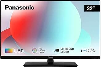 Panasonic TS-32N30AEZ, N30 Serie 32 Zoll HD LED TV, 2024, USB Media Player, hoher Kontrast, HD Triple Tuner, HDMI, Wandmontageoption, dünner Rahmen, für EIN außergewöhnlich visuelles Erlebnis - Details ansehen