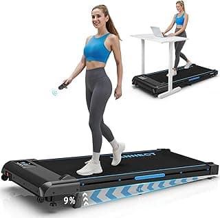 Walking Pad, 4 in 1 Laufband für Zuhause mit 9% Steigung, 1-10 km/h Walking Machine mit LED-Anzeige, Fernbedienung, 2,75HP Tragbares Laufband, Bis 150kg Belastbar, Keine Montage Erforderlich - Produktbild