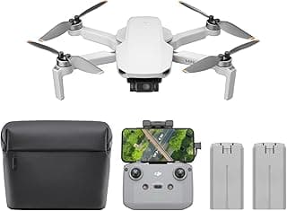 DJI Mini 4K Camera Drohnen Combo mit 4K UHD Kamera für Erwachsene, 3-Achsen-Gimbal-Stabilisierung, 10 km Videoübertragung, Autom. Rückkehr, windstabil, 2 Akkus 62 min Flugzeit, QuickShots, Unter 249g - Amazon Angebot