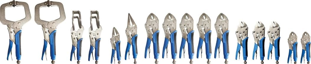 BRILLIANT TOOLS BT065016 Feststellzangen-Satz, 16-tlg. [Powered by KS TOOLS] - Amazon Angebot