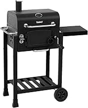 TAINO HERO Smoker klein BBQ Grillwagen Holzkohle-Grill Grillkamin Standgrill Räucherofen Grillrost - Details ansehen