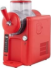 Unold 48953 Slush- und Softeismaschine Sofie mit Kompressor ca. 2 L 5 Programme für Slushies, Softeis Frozen Cocktails, Milchshakes in 30 min, Behälter spülmaschinengeeignet, Rot - Amazon Angebot