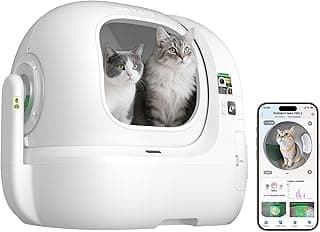 PETKIT PUROBOT Max Pro 2 Selbstreinigende Katzentoilette, Katzenklo Selbstreinigend mit Kamera, Intelligenter Reinigung, Präzise Mehrkatzen-Erkennung, KI-Gesundheitstracking, für Mehrere Katzen - Amazon Angebot