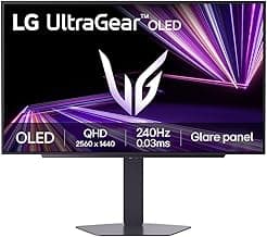 LG Ultragear™ 27GX704A-B.AEU (27 Zoll) WQHD OLED Gaming-Monitor, 240Hz, AMD FreeSync™ Premium Pro, DisplayHDR™ True Black 400, 2X HDMI 2.1, Schwarz - Details ansehen