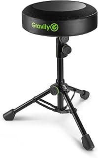 Gravity FD SEAT 1 - Runder Musikerhocker klappbar, höhenverstellbar - Günstig online kaufen