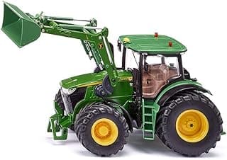siku 6792, John Deere 7310R Traktor mit Frontlader, Grün, Metall/Kunststoff, 1:32, Ferngesteuert, Steuerung mit App via Bluetooth, Ohne Fernsteuermodul - Details ansehen