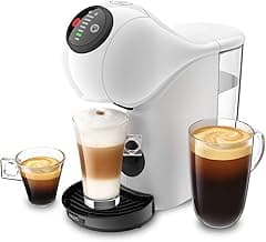 NESCAFÉ Dolce Gusto Genio S Basic von Krups, kompakte Kapselkaffeemaschine, 15 Bar Druck , 0,8 Liter Kapazitat, Eco-Mode, automatische Entkalkungswarnung, weiß, ‎KP2431 - Günstig online kaufen