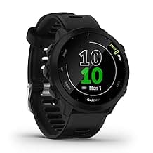 Garmin Forerunner 55 – GPS-Laufuhr mit 1,04“ Always-On-Farbdisplay, täglichen Trainingsempfehlungen, Laufzeitprognose, Sport-Apps, Schwarz und bis zu 14 Tagen Akkulaufzeit. - Amazon Angebot